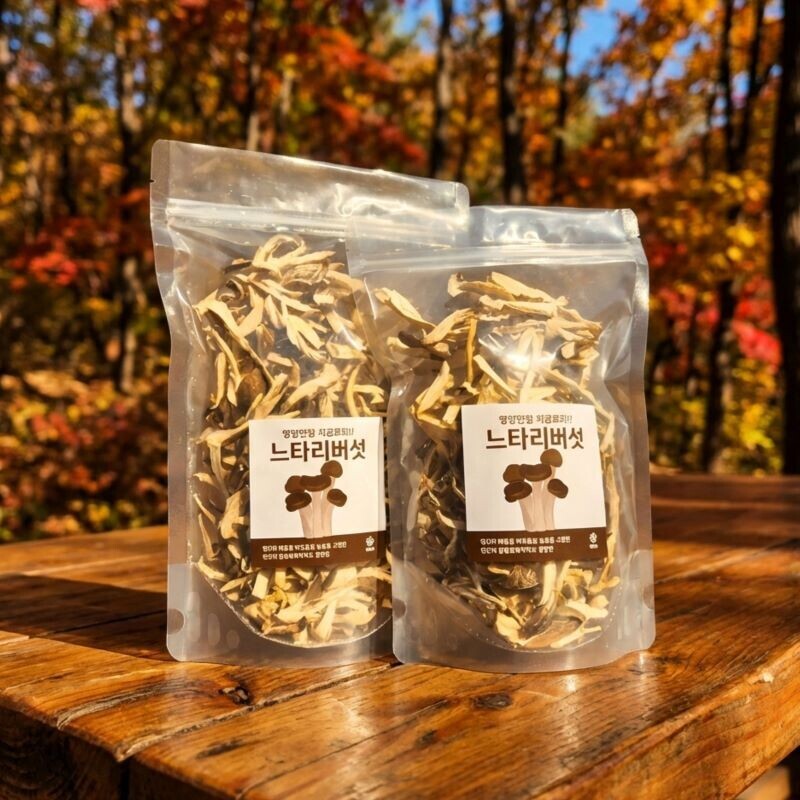 강원더몰,여우골버섯농장 말린느타리버섯 100g